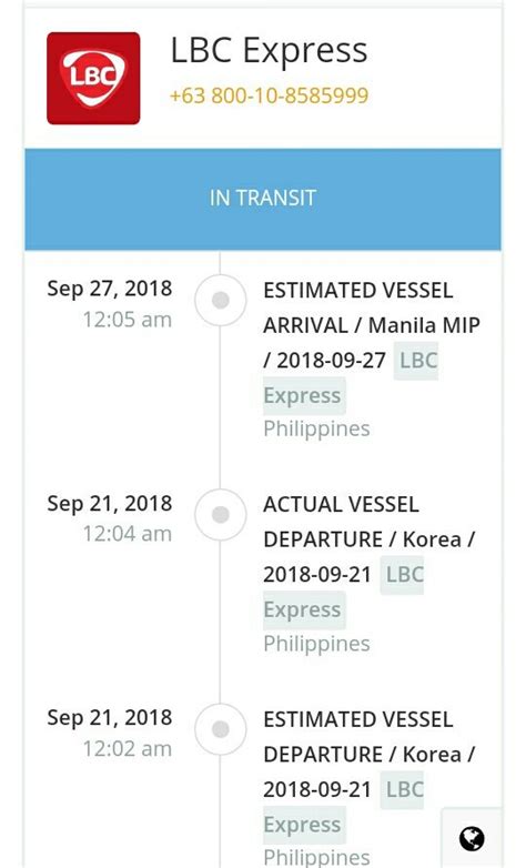 International Parcel & Cargo Tracking .